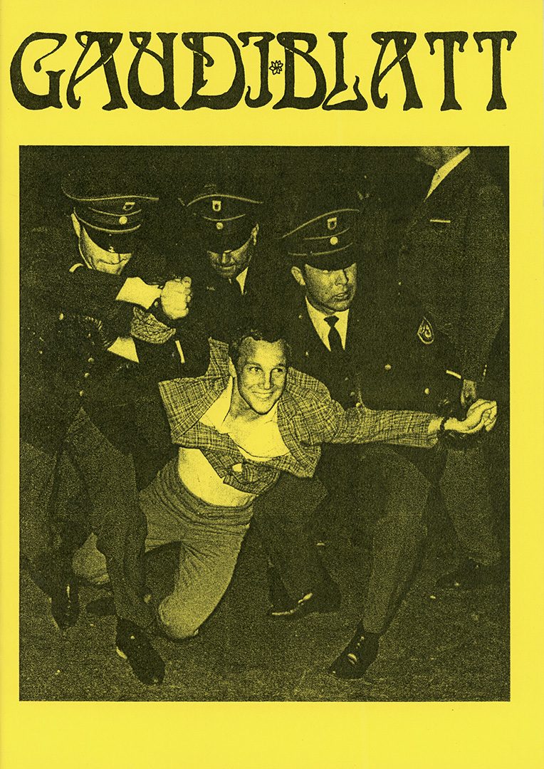 Gaudiblatt 1 &ndash; Titelseite