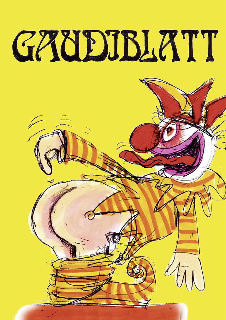 Gaudiblatt 8 &ndash; Titelseite